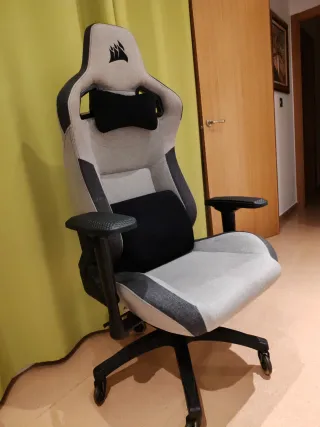 Silla Gaming Corsair Gris
