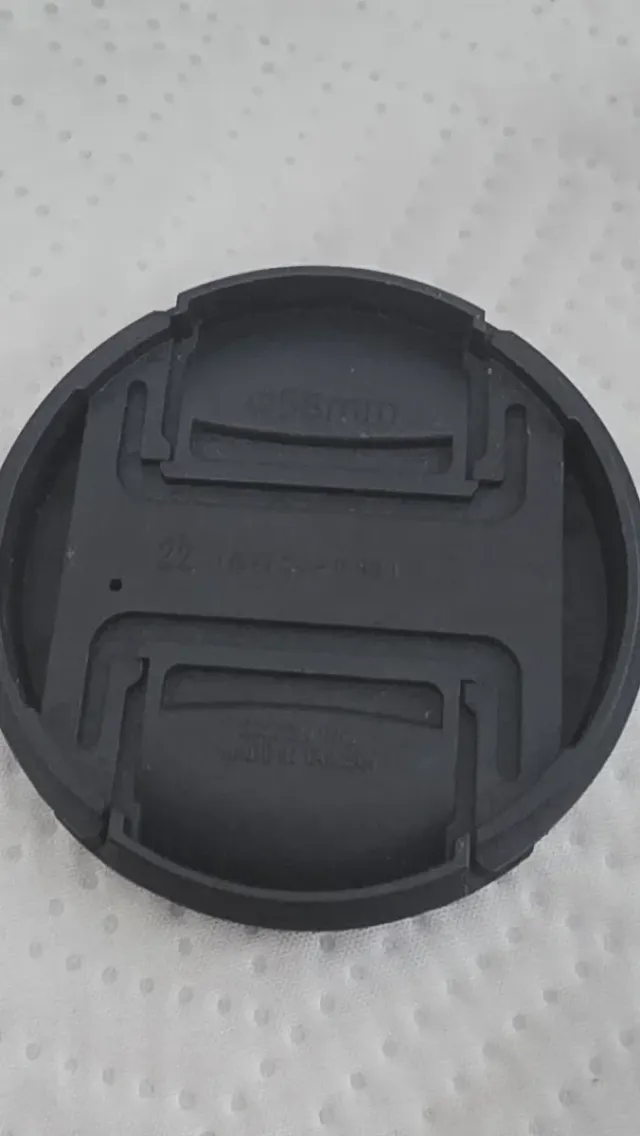 Tapa Objetivo Canon 58mm