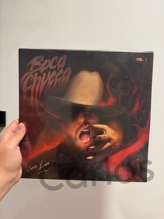 Vinilo Carin Leon Boca Chueca Vol1 Naranja +postal