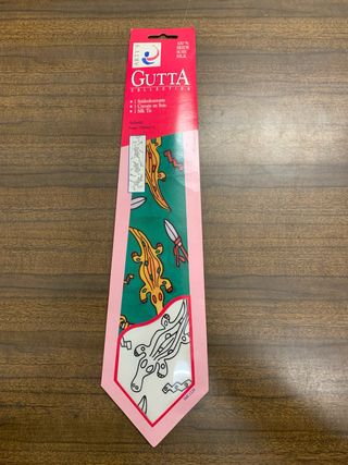 Corbata de seda GUTTA COLLECTION para pintar