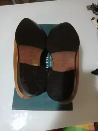 Zapatos Piel Ángel Infantes Talla 44 Marrón