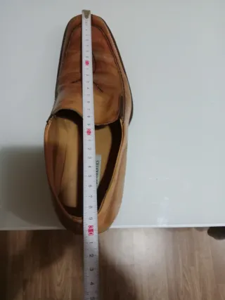 Zapatos Piel Ángel Infantes Talla 44 Marrón