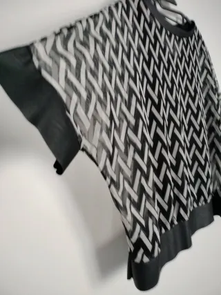 Blusa estampada talla única