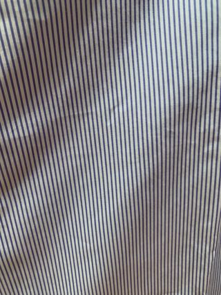 Camisa rayas Massimo Dutti azul y blanco talla 39