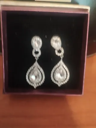 Pendientes BiBeary Circonitas Plata