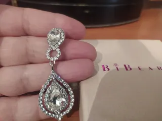 Pendientes BiBeary Circonitas Plata