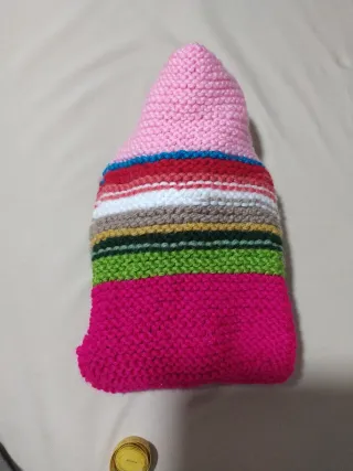 Saquito tejido para muñeco