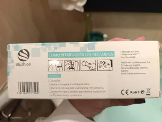 Recambios Cepillo Facial Eléctrico Blushion