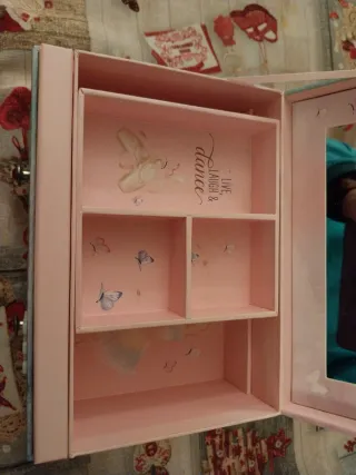 Joyero TopModel Bailarina Mariposas