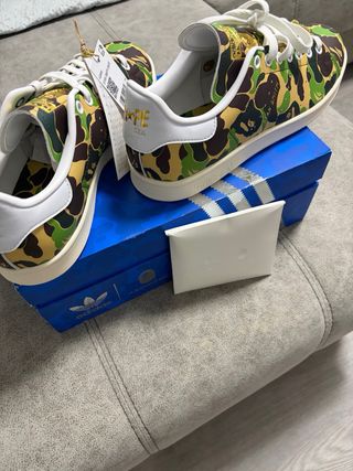 Adidas Stan Smith BAPE Camo Dorado