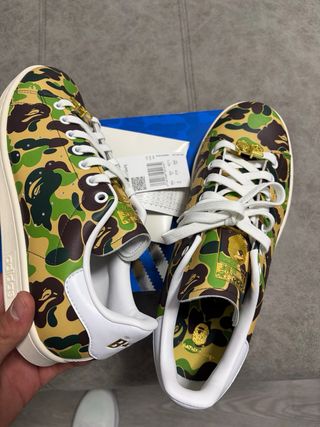 Adidas Stan Smith BAPE Camo Dorado