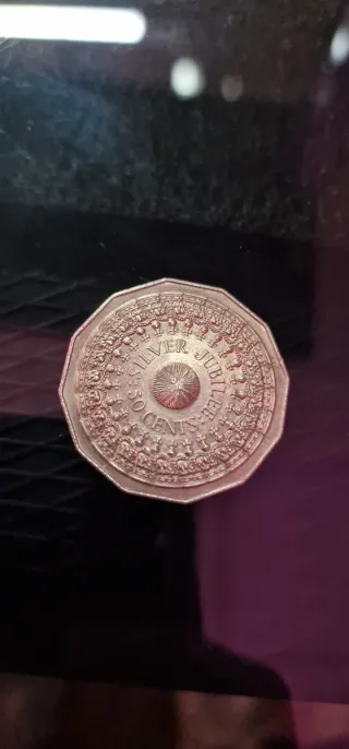 Moneda 1977 Jubileo De la Reina Elisabeth II