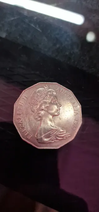 Moneda 1977 Jubileo De la Reina Elisabeth II