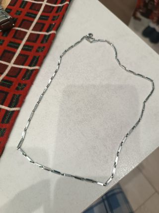 Collana uomo argento