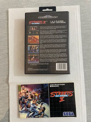 Streets of Rage II Mega Drive Edición rara