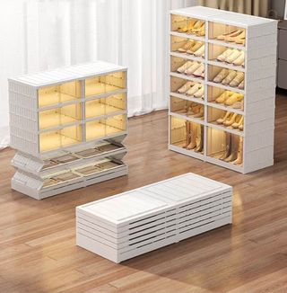 Scarpiera componibile 2 moduli