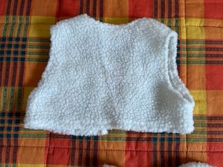 Ropa de pastorcillo blanca