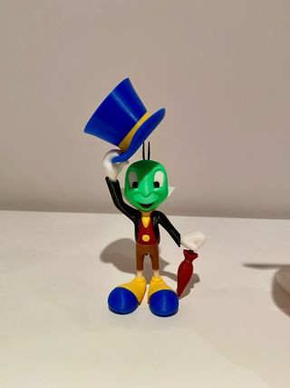 Figura Pinocho y Pepito Grillo