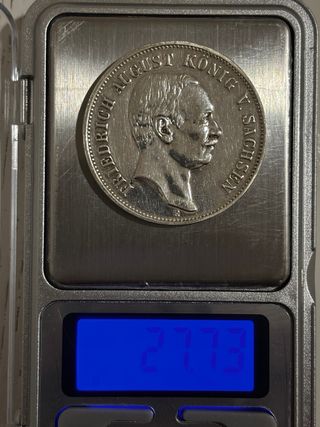 Moneda de plata 5 mark 1914 Friedrich