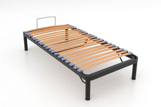 Base Cama Ortopédica Metal y Madera