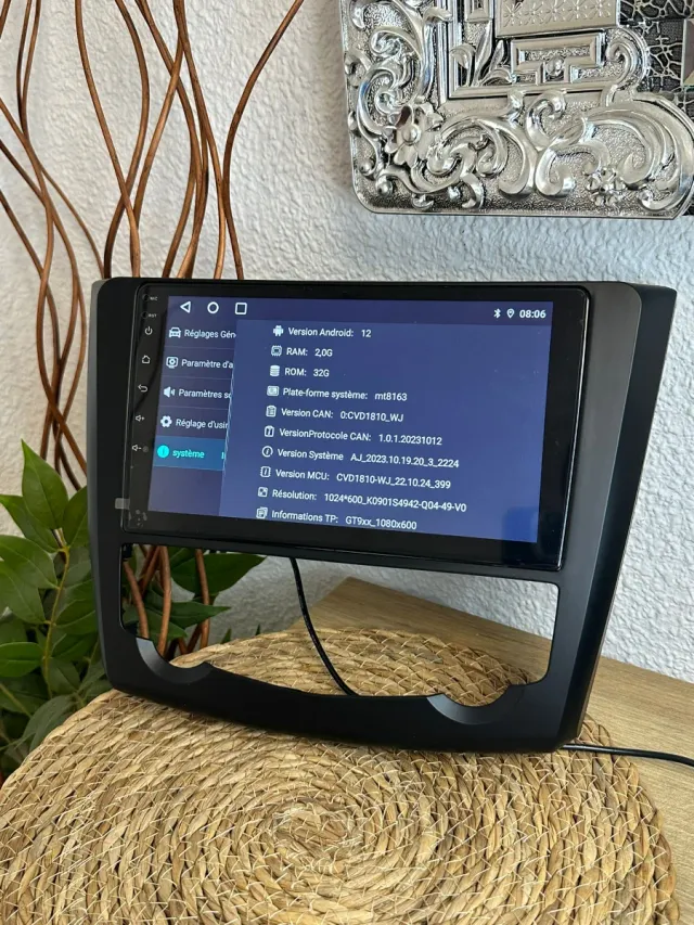 Radio pantalla para Renault Kadjar