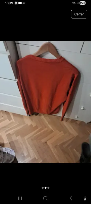 Jersey Lacoste Naranja talla XL