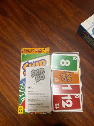 Juego de cartas Skip-Bo
