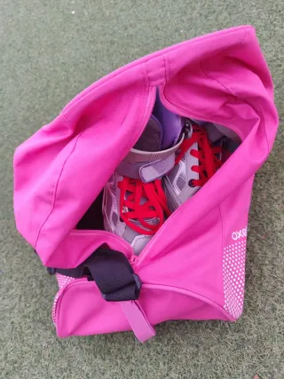 Patines en línea talla 32-35 + bolsa