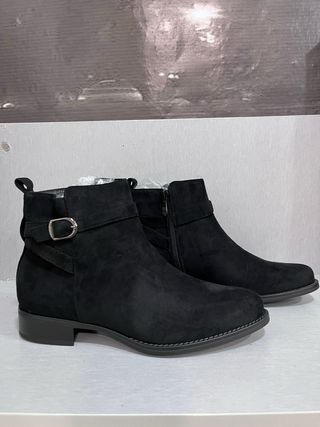Botines ante sintético tallas 38-39-40 Nuevos