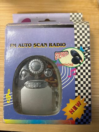 Radio FM Auto Scan Vintage Años 2000