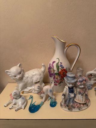 Figuras de porcelana variadas