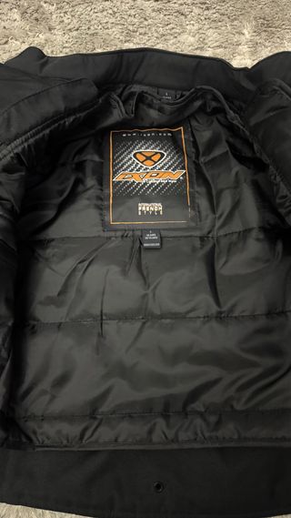 Chaqueta Moto Niño IXON Negra