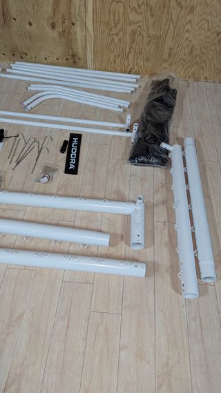 Portería Fútbol Hudora Advanced 300cm