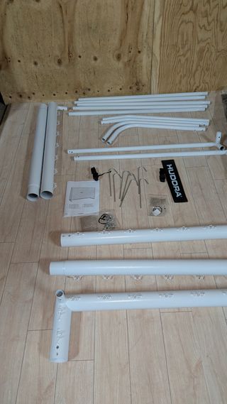 Portería Fútbol Hudora Advanced 300cm