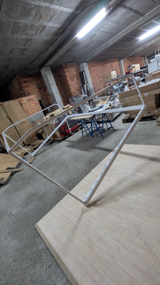 Portería Fútbol Hudora Advanced 300cm