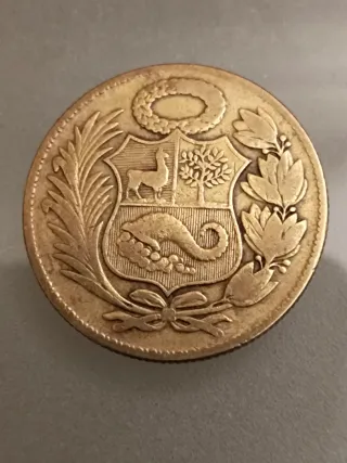 Perù 1/2 Sol d'Oro 1943