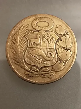 Perù 1/2 Sol d'Oro 1943