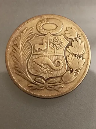 Perù 1/2 Sol d'Oro 1943