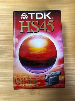 Cinta VHS TDK HS45