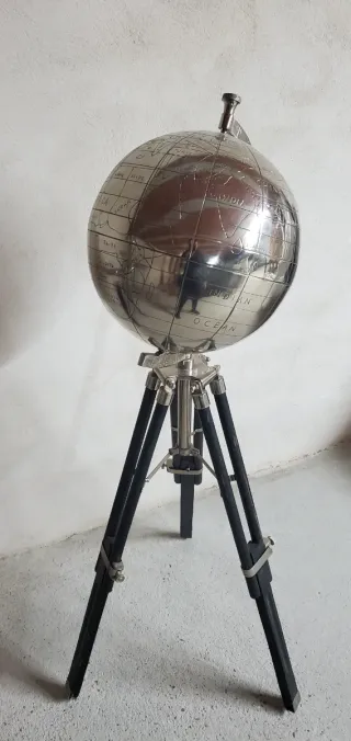 Foco, Telescopio y Bola del Mundo
