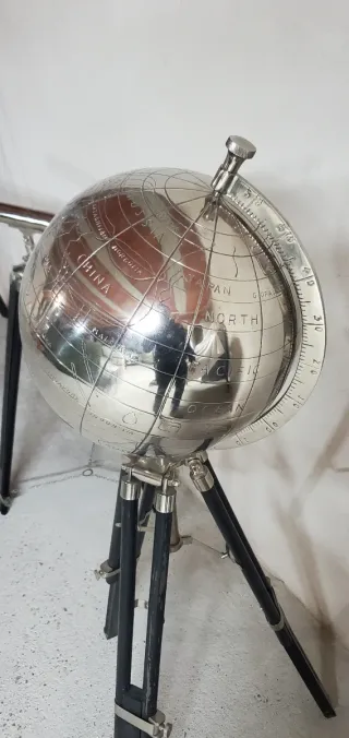 Foco, Telescopio y Bola del Mundo