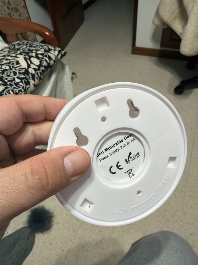 Detector de Monóxido de Carbono