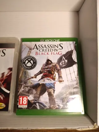 Assassin's Creed II y IV Black Flag PS3/Xbox One
