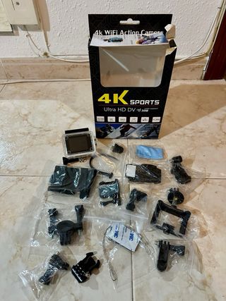 Mini Cámara 4K Sport Sumergible