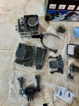 Mini Cámara 4K Sport Sumergible