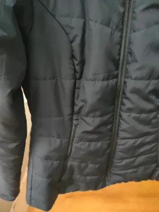 Anorak entallado azul marino mujer