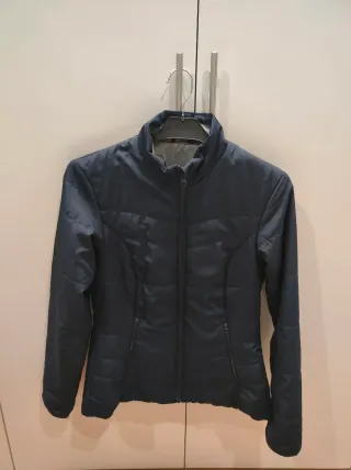 Anorak entallado azul marino mujer