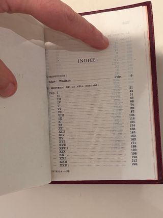 Novelas de Intriga, Novelas de Misterio