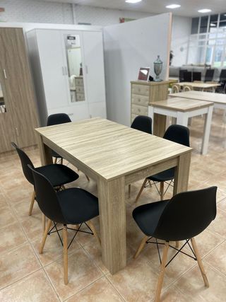 Mesa extensible madera NUEVA moderna oferta