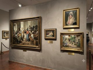 Cuadro Maja Desnuda, Gonzalo Bilbao. S.XX Sevilla